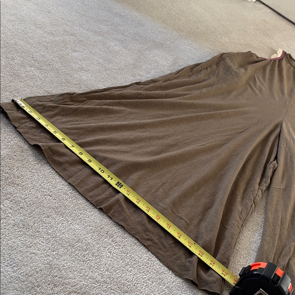 Natural life wide-leg jumpsuit sleeveless w/ lace trim @sleeves. Size L/XL NWT - Picture 8 of 13